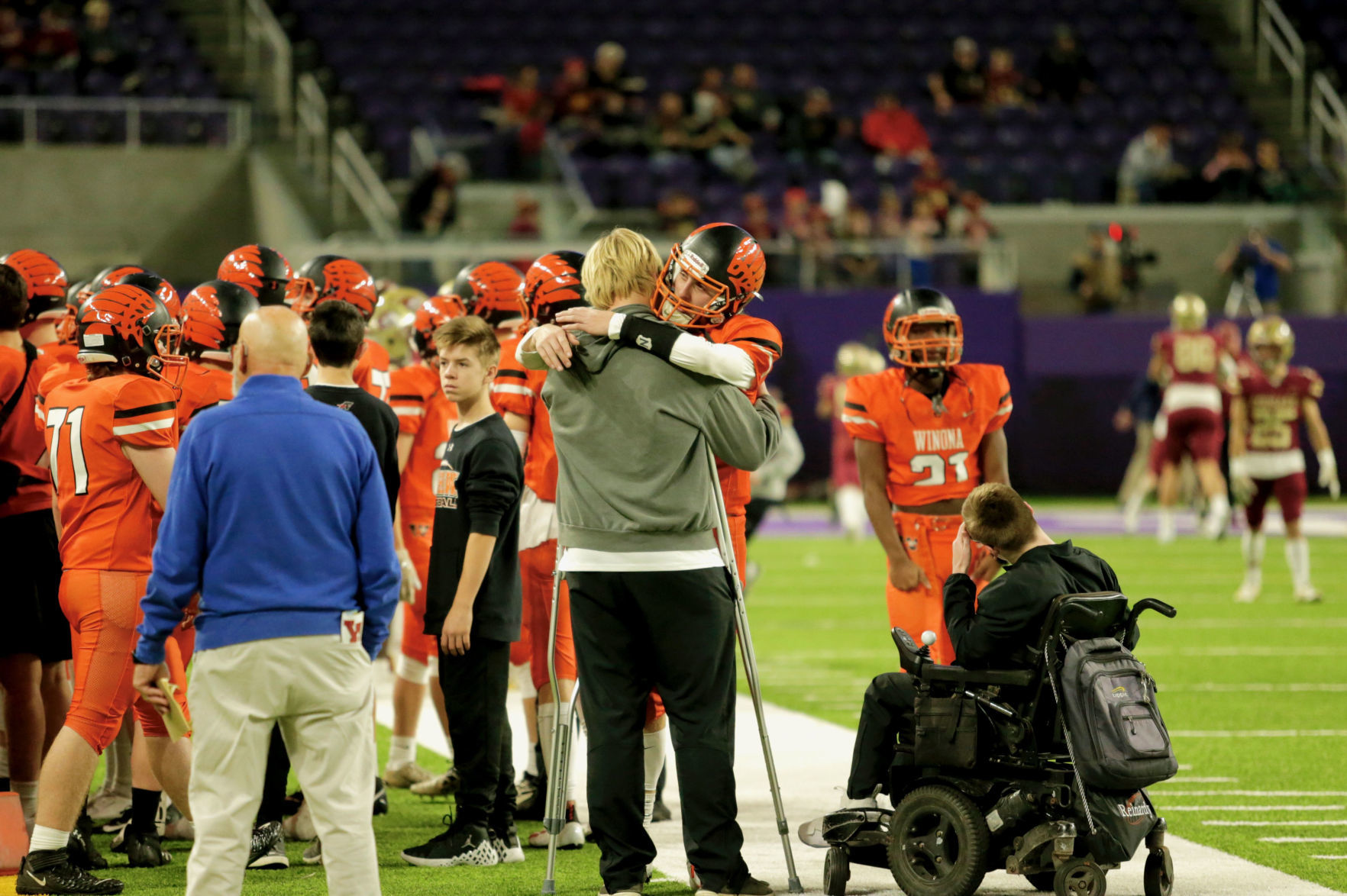 WSHS Football at US Bank Stadium